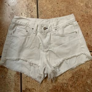 Rag & bone raw hem cutoff shorts